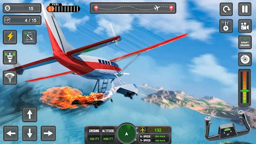 Flight Simulator : Plane Games Mod apk [Unlimited money][Free purchase]  download - Flight Simulator : Plane Games MOD apk 2.2 free for Android.