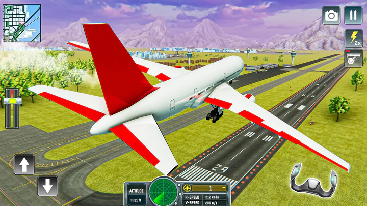 Real Airplane Games Simulator - APK Download for Android