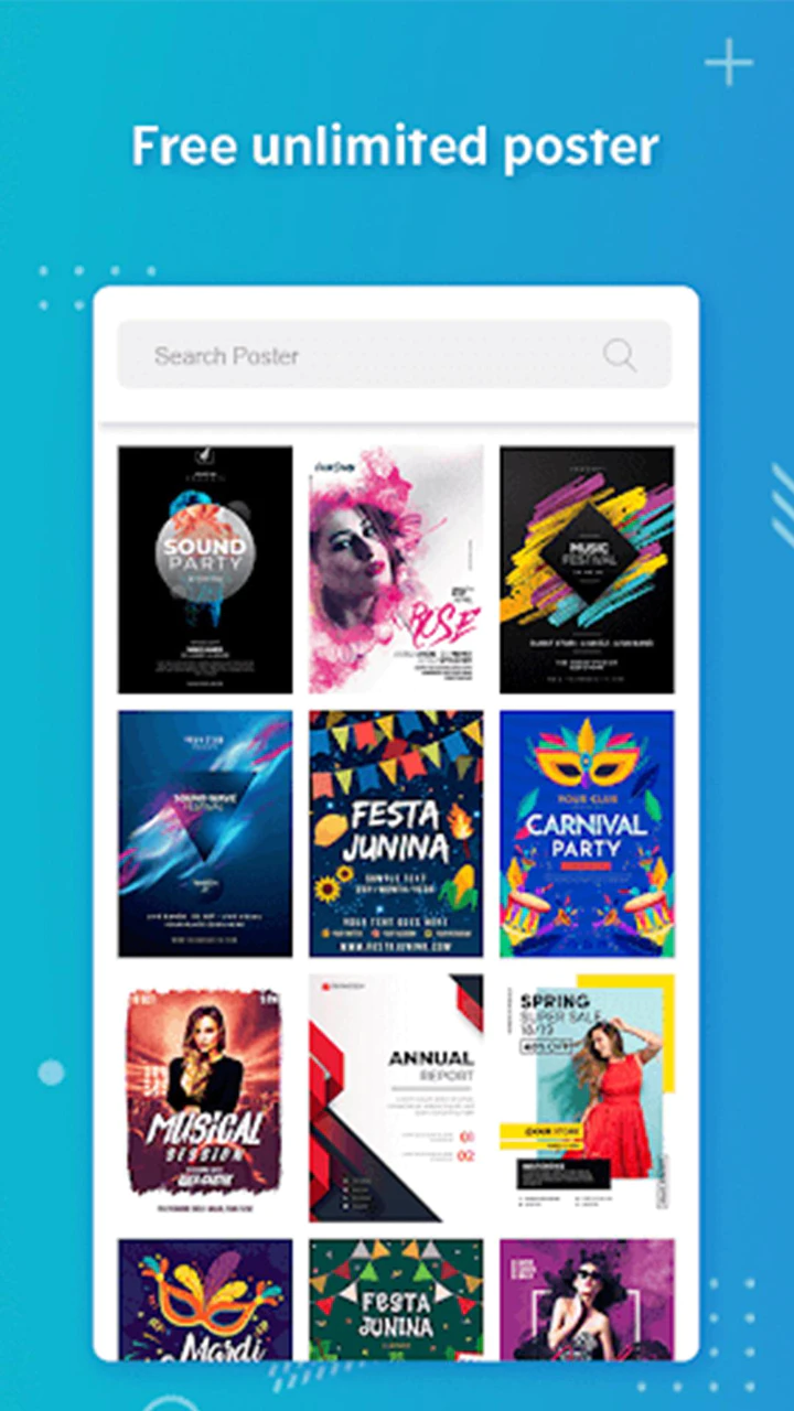 Poster maker, Flyer banner ads - APK Download for Android