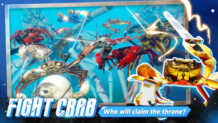 🔥 Download Crab Fight Infinity 1.01 [Mod Money] APK MOD. Fast-paced arcade  action with hardcore challenges 