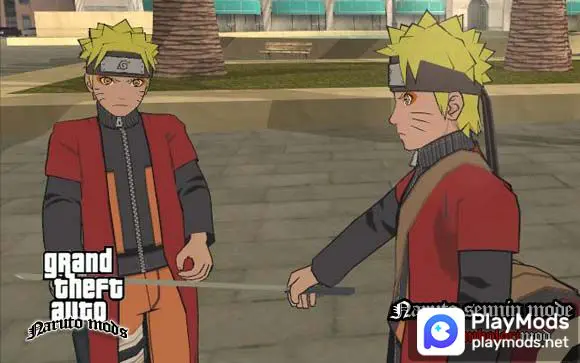 Download Naruto for GTA San Andreas (iOS, Android)